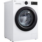 Lave linge hublot LG F14XN55BWS - 11 kg - 1400 tr/min - Classe A - Moteur direct drive - Connecté wifi