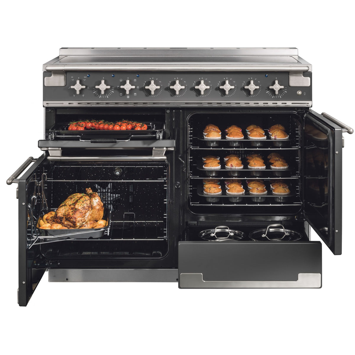 Piano de cuisson induction FALCON ELISE110 INDUC GRIS ARDOISE