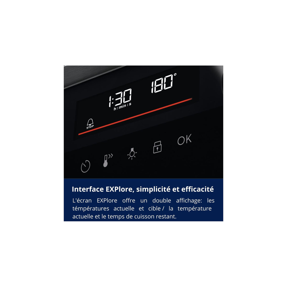 Four encastrable ELECTROLUX EOH4P46BX0 - Chaleur tournante - Pyrolyse - Porte froide
