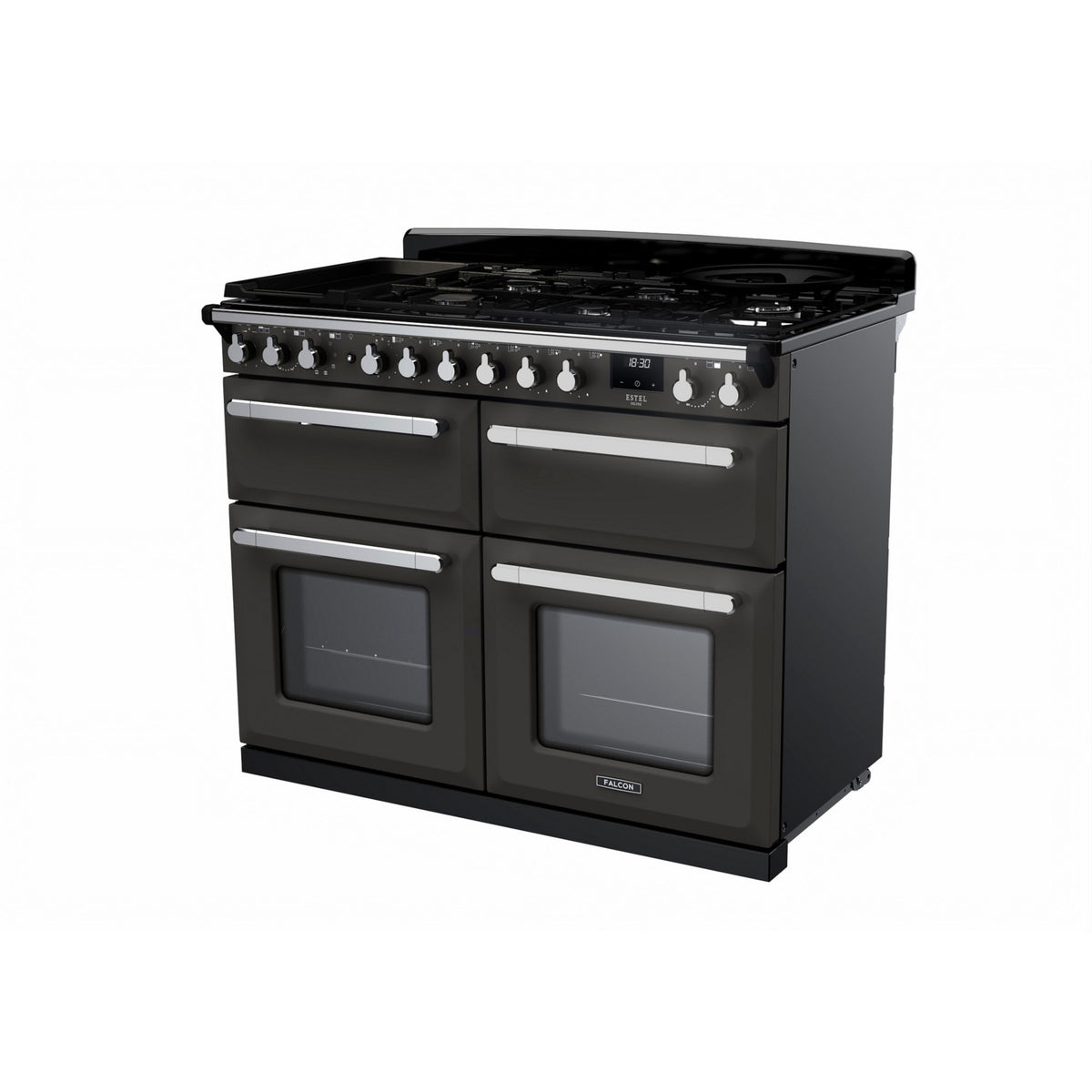 Piano de cuisson mixte FALCON ESTEL DELUXE BC TAB MIX 110 CM ARDOISE C