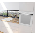 Four encastrable GORENJE BPS6737E06PWG - Pyrolyse - Chaleur pulsée - Porte froide - Rails télescopiques