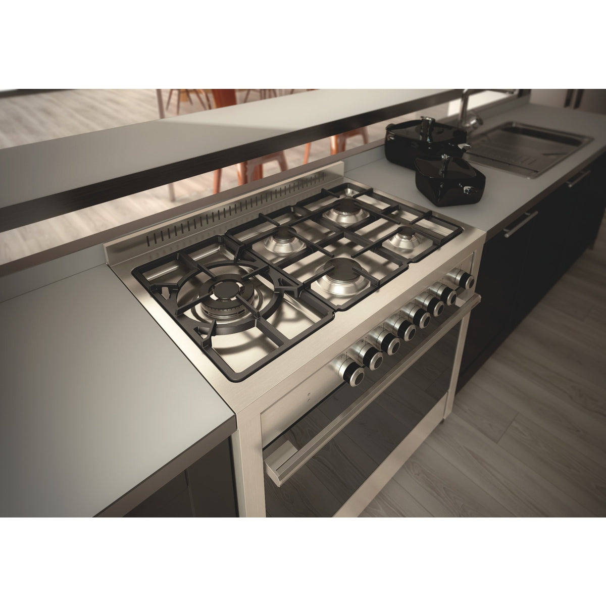 Piano de cuisson gaz GLEM GX960CVIX