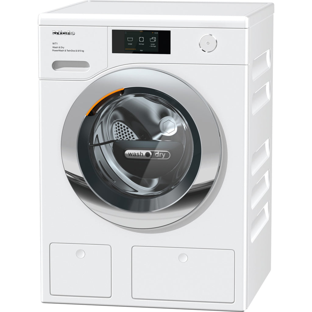 Lave linge séchant hublot MIELE WTR 860 WPM - 8/5 kg - 1600 tr/min - Dosage automatique - Connecté