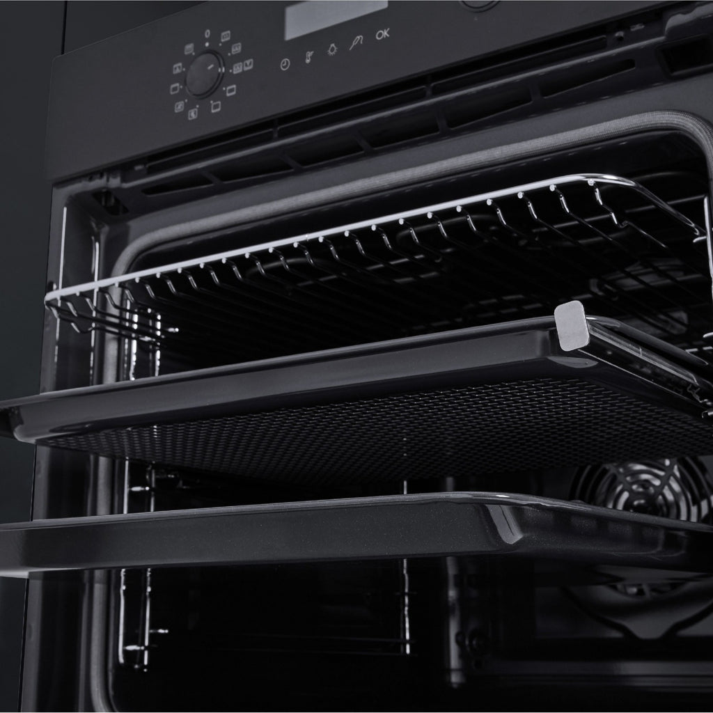 Four encastrable MIOGO MOP721PR2 - Pyrolyse - Chaleur tournante - Porte froide - Rails télescopiques Reconditionné