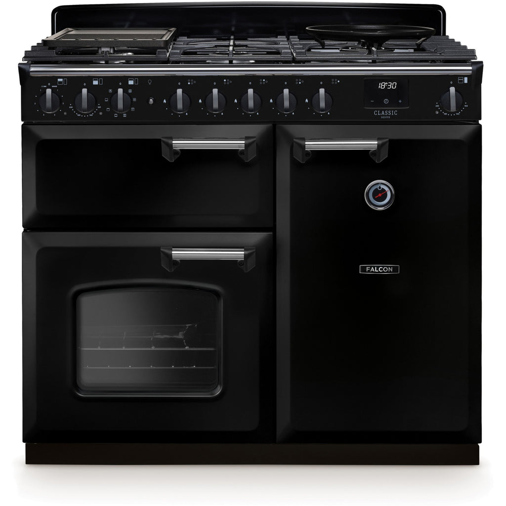 Piano de cuisson gaz FALCON NGC TAB GAZ 100 CM NOIR CHROME