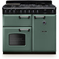 Piano de cuisson gaz FALCON NGC TAB GAZ 100 CM VERT MINERAL CHROME