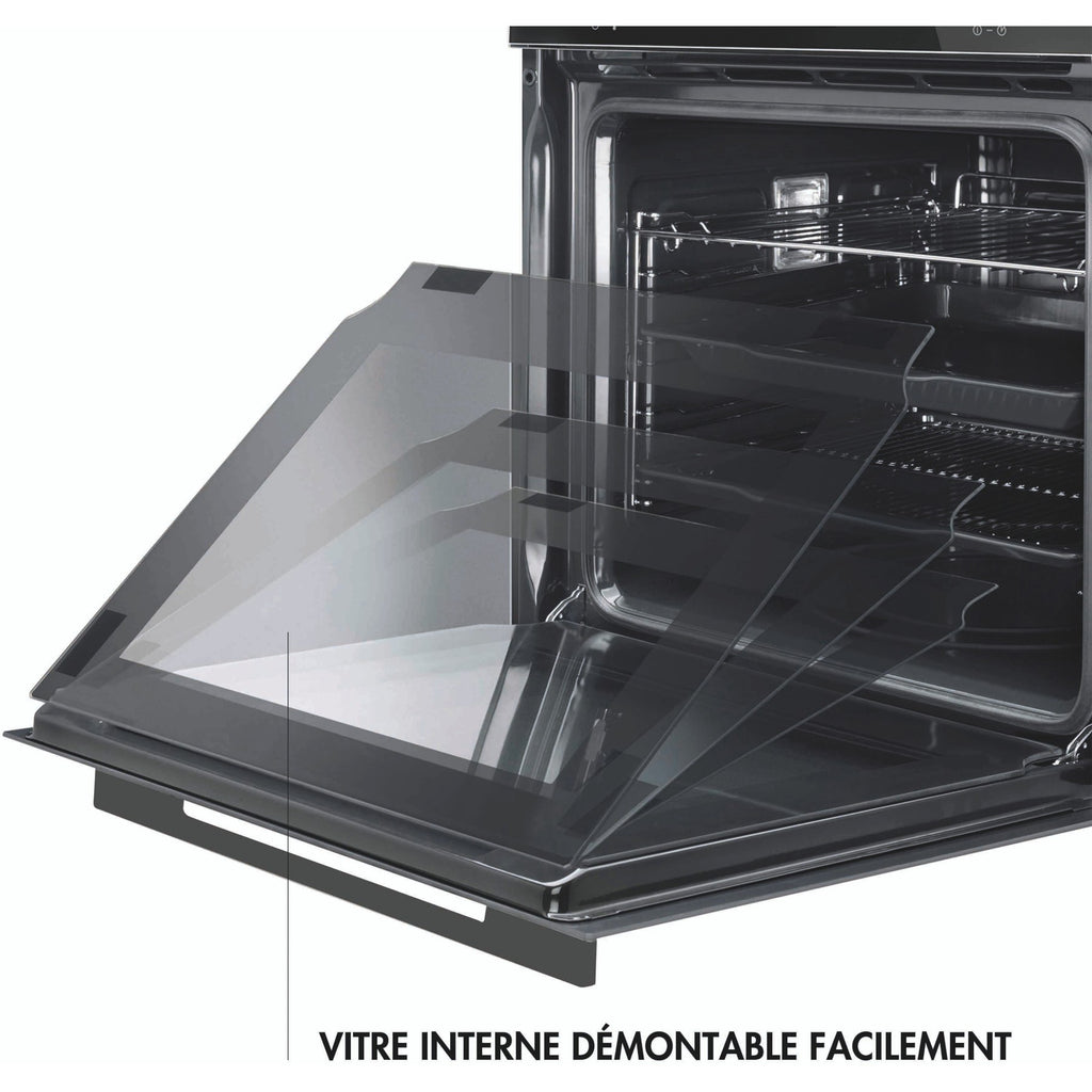 Four encastrable SMEG SFP641PNO1 - Pyrolyse - Chaleur tournante - Porte froide - Rails télescopiques