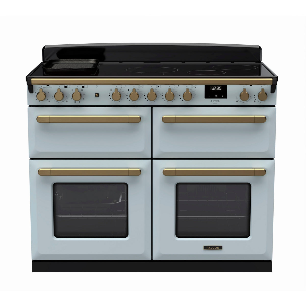 Piano de cuisson induction FALCON ESTEL DELUXE BCTAB IND 110 CM BLEU PASTE