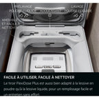 Lave linge top AEG LTR8C7313DS - 7 kg - 1300 tr/min - Classe A - Moteur induction - Dosage automatique - Noir