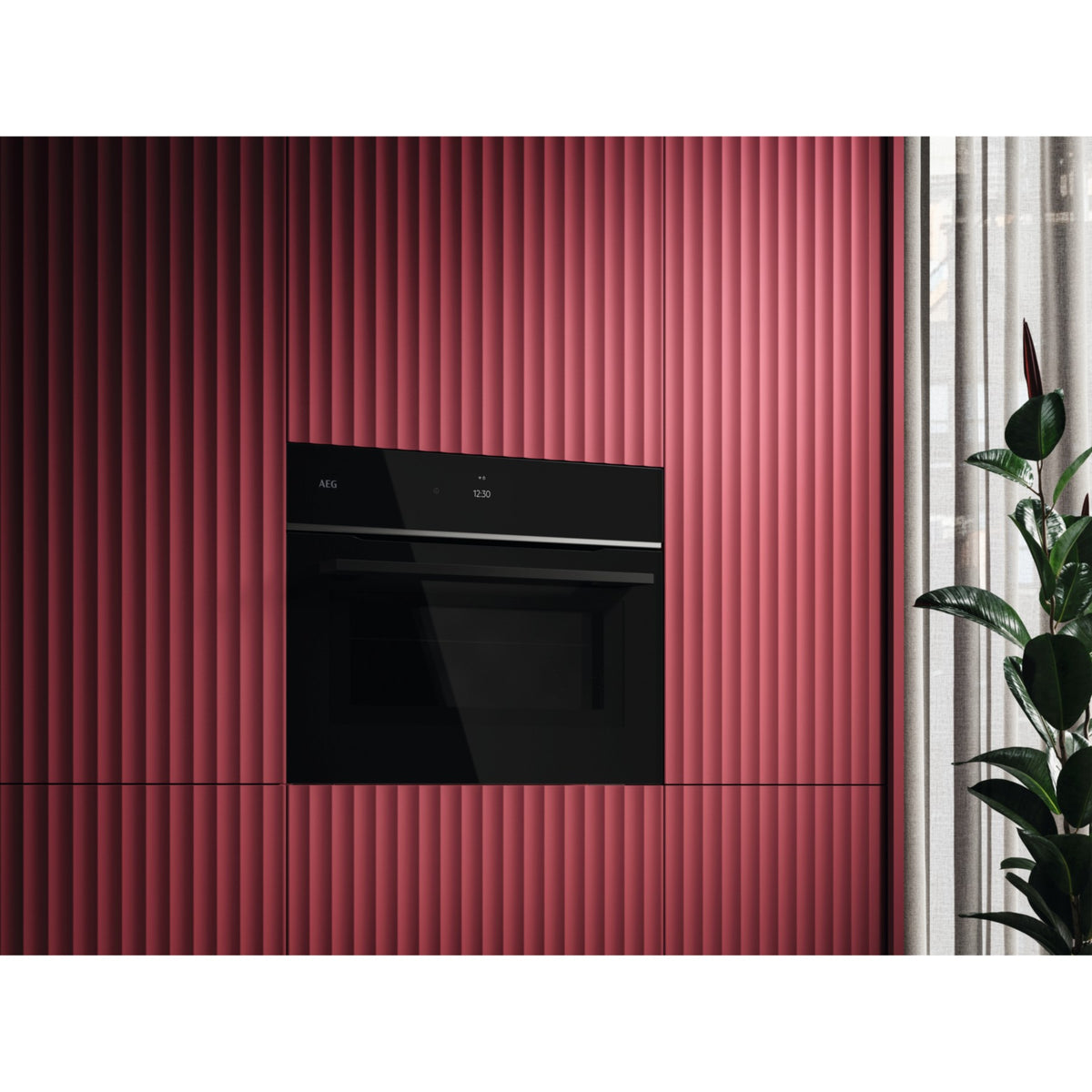 Four micro onde combiné AEG TM7NK721B - Combiné micro-ondes - Écran tactile