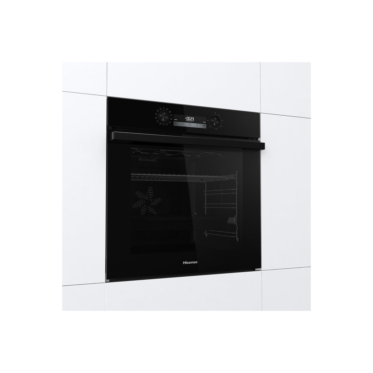 Four encastrable HISENSE BI64213SEPBG - Pyrolyse - Chaleur pulsée - Porte froide - Rails télescopiques