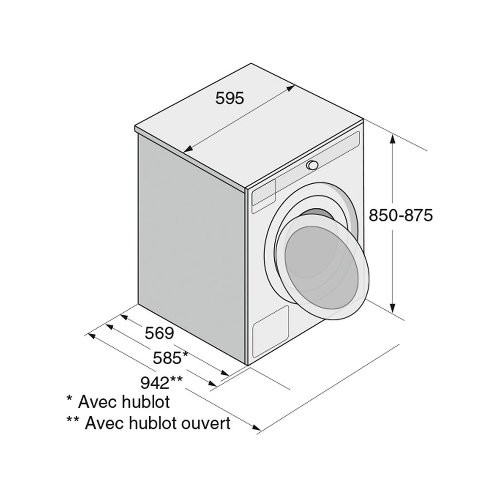 Lave linge hublot ASKO W4086C.T/3 Reconditionné