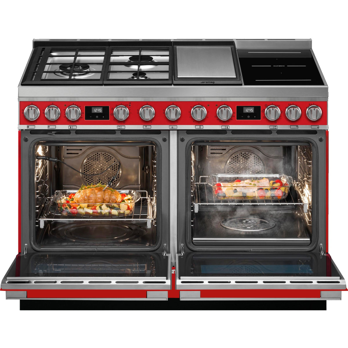 Piano de cuisson mixte SMEG CPF120IGMPR