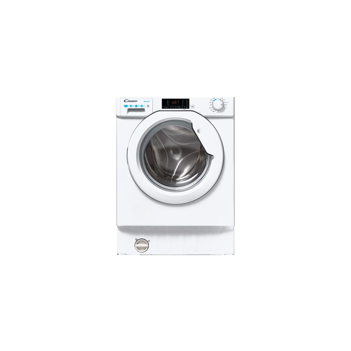 Lave linge séchant hublot encastrable CANDY CBD 485D1E/1-S