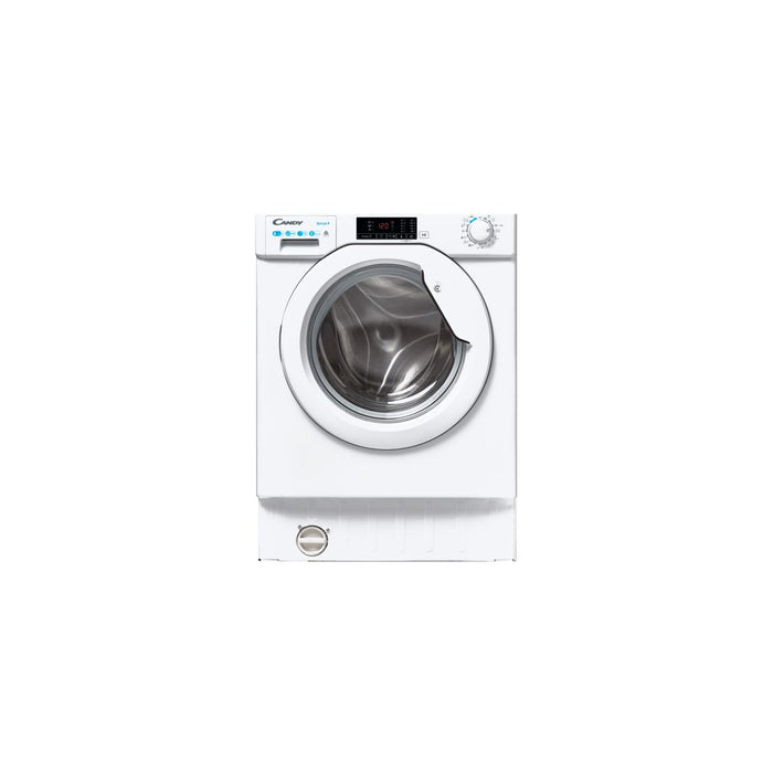 Lave linge séchant hublot encastrable CANDY CBD 485D1E/1-S