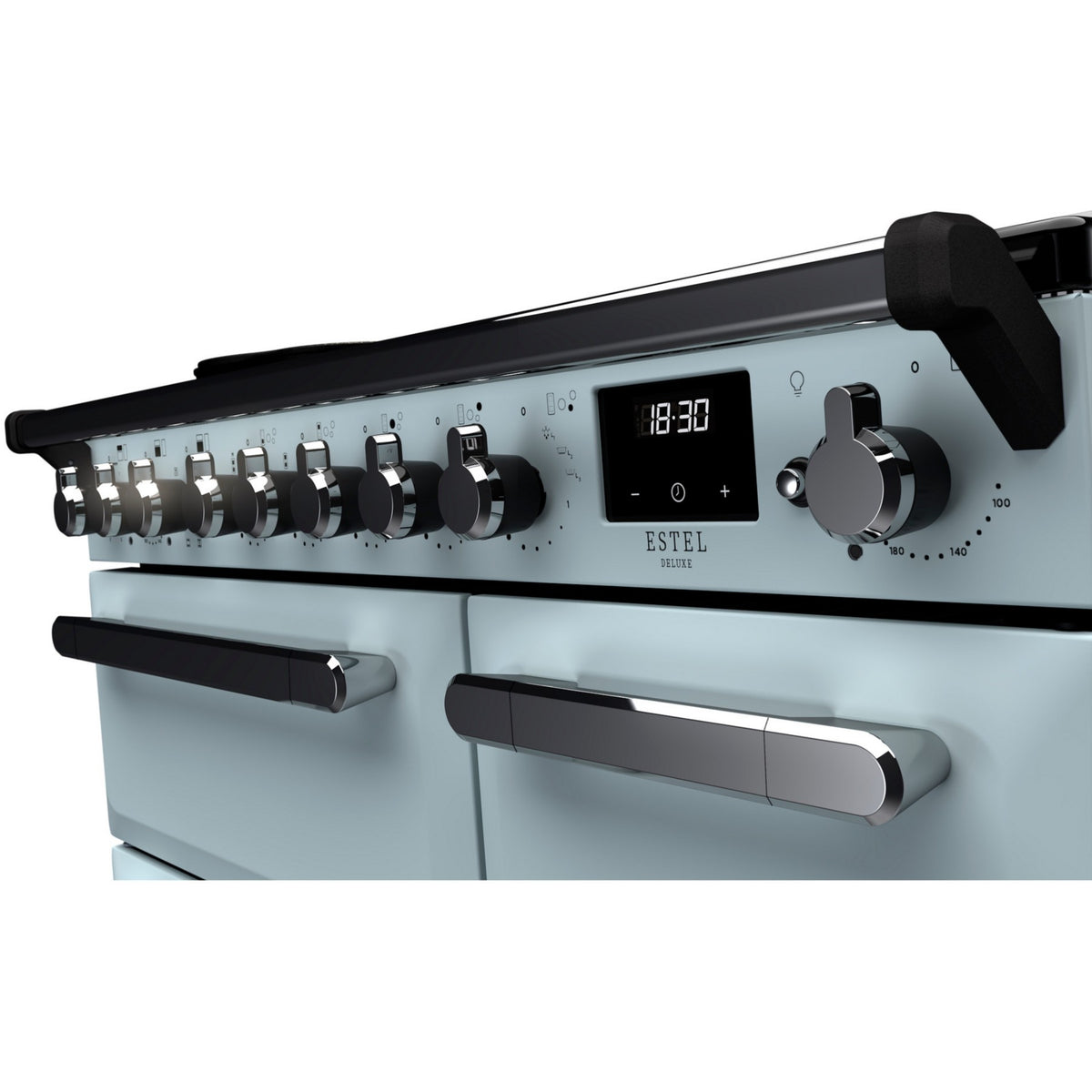 Piano de cuisson induction FALCON ESTEL DELUXE TAB IND 90 CM BLEU PASTEL C
