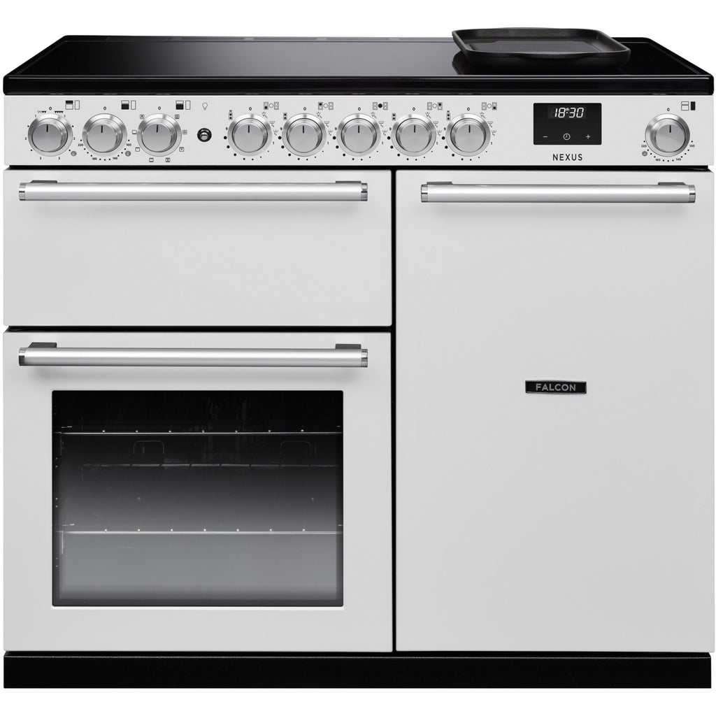 Piano de cuisson induction FALCON NEXUS NGC TAB IND 100 CM BLANC CHROME