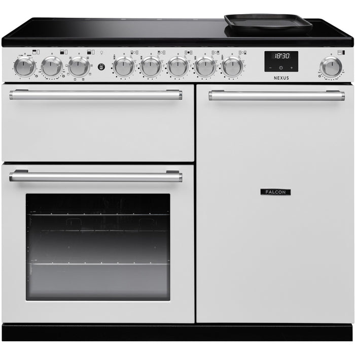 Piano de cuisson induction FALCON NEXUS NGC TAB IND 100 CM BLANC CHROME