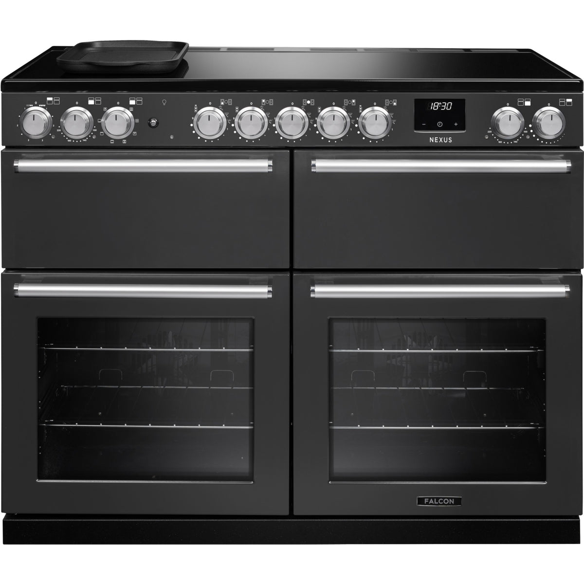 Piano de cuisson induction FALCON NEXUS NGC BC TAB IND 110 CM ARDOISE CHR