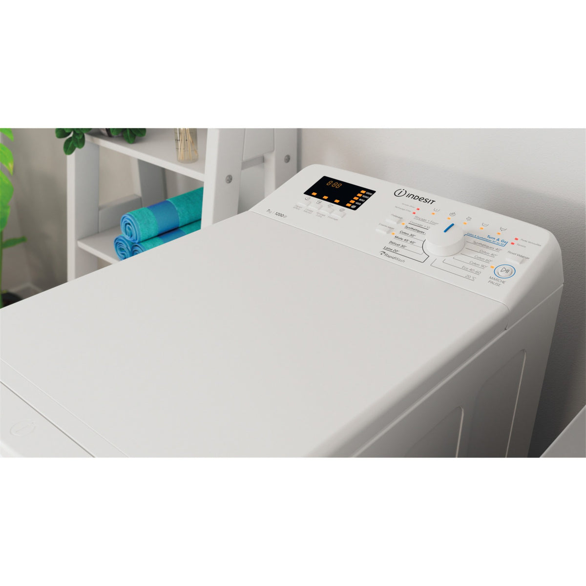 Lave linge top INDESIT BTWS72200FR/N Reconditionné