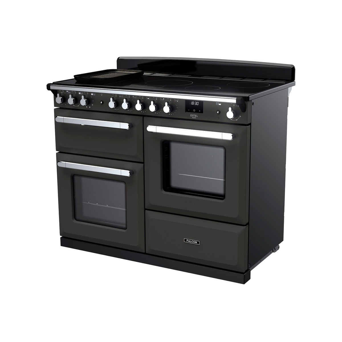 Piano de cuisson induction FALCON ESTEL DELUXE OCTAB IND 110 CM ARDOISE CH