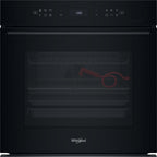 Four encastrable fonction vapeur WHIRLPOOL WOI7A8FPT1SBAF - Pyrolyse - Chaleur tournante - Combiné vapeur - Porte froide