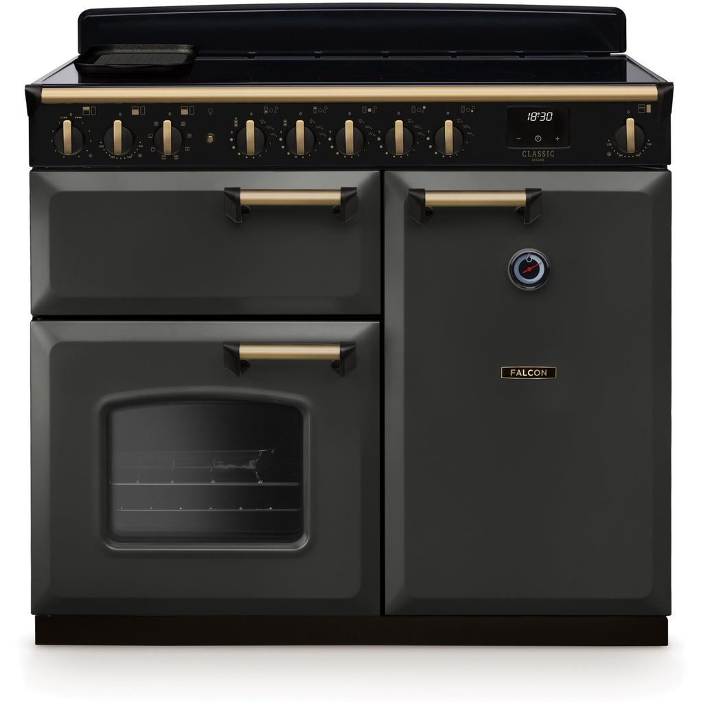 Piano de cuisson induction FALCON NGC TAB IND 100 CM ARDOISE LAITON ANTIQU
