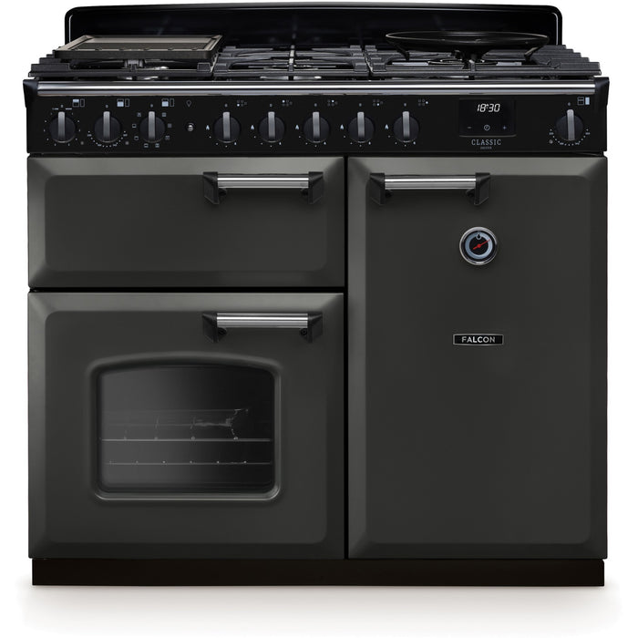 Piano de cuisson gaz FALCON NGC TAB GAZ 100 CM ARDOISE CHROME
