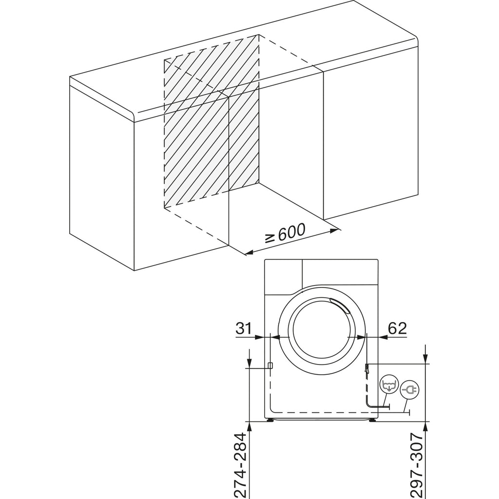 Sèche linge pompe à chaleur MIELE TCA 520 WP
