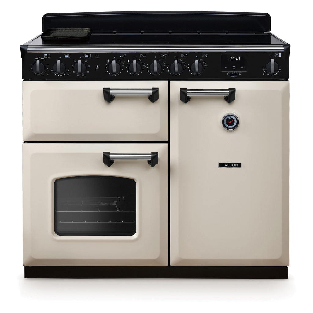 Piano de cuisson induction FALCON NGC TAB IND 100 CM CREME PASTEL CHROME