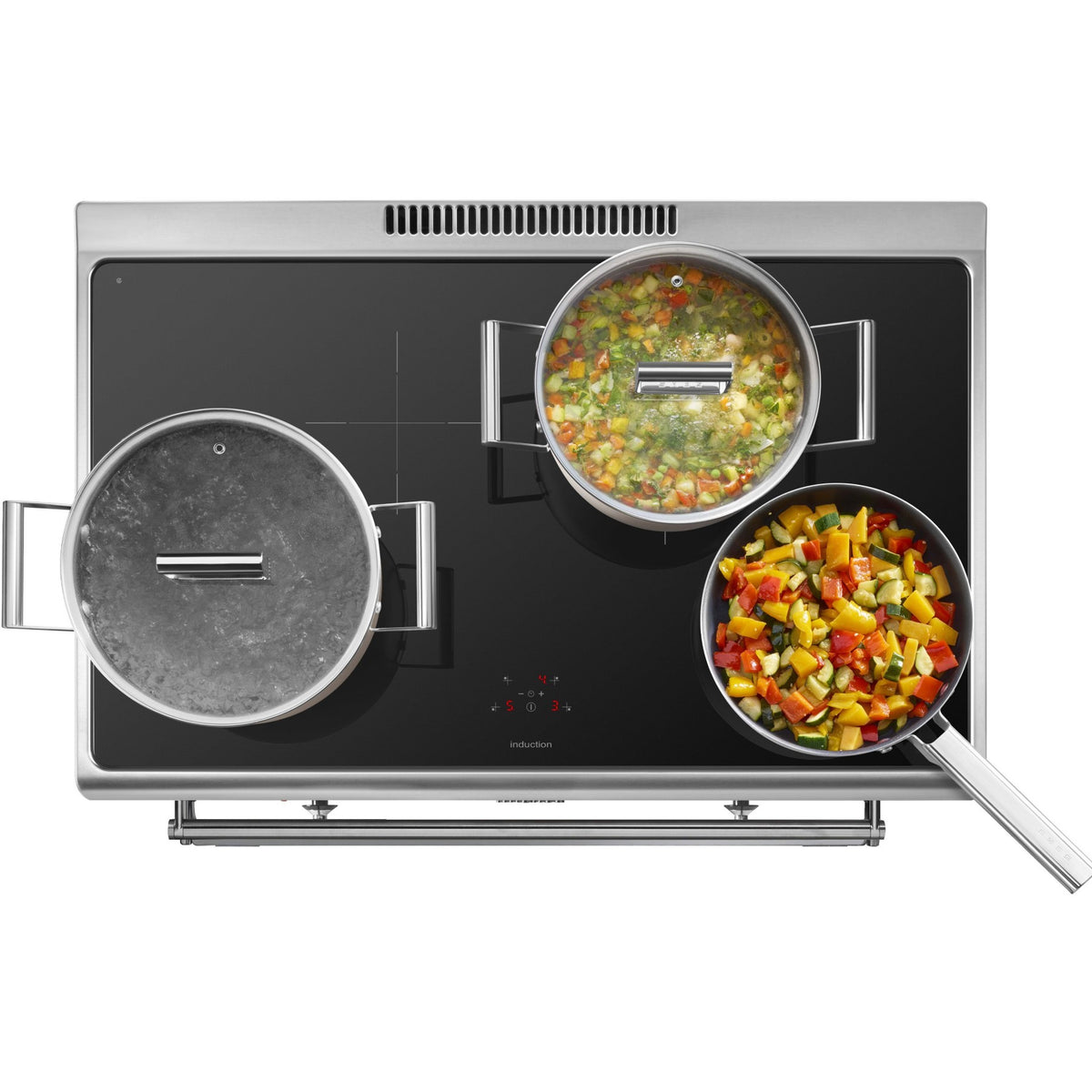 Piano de cuisson induction SMEG CG90CIXT