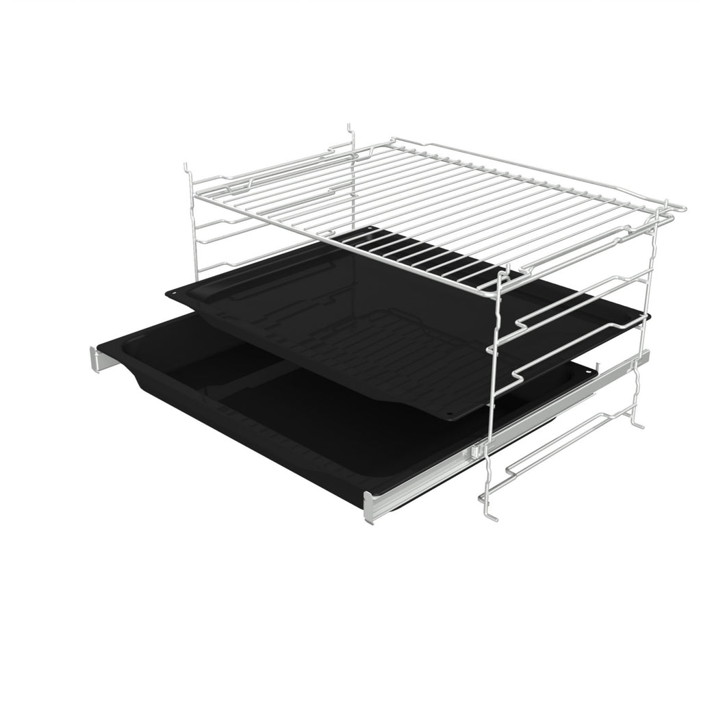 Four encastrable GORENJE BPS6737E06PWG - Pyrolyse - Chaleur pulsée - Porte froide - Rails télescopiques
