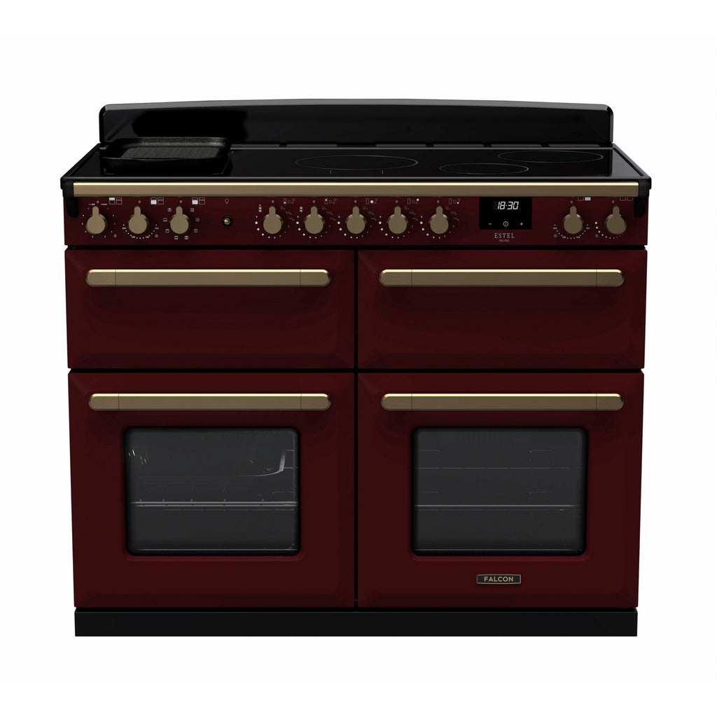 Piano de cuisson induction FALCON ESTEL DELUXE BCTAB IND 110 CM BORDEAUX L