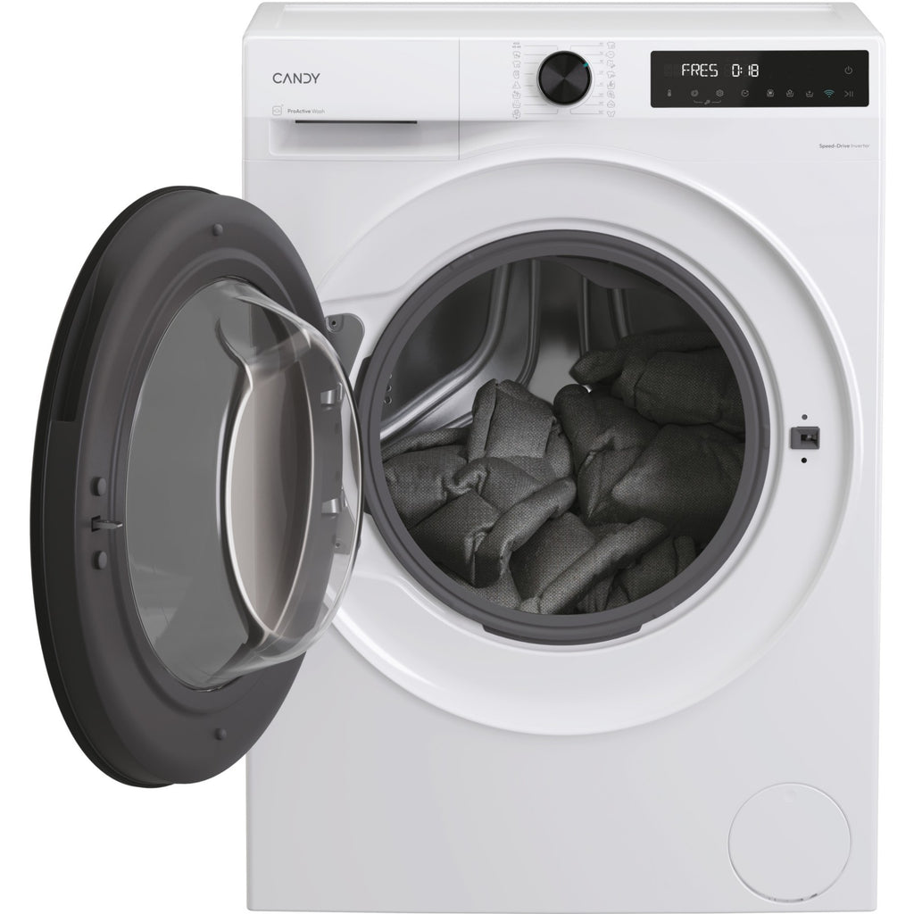 Lave linge hublot CANDY BP 413BL8-S - 13 kg - 1400 tr/min - Classe A - Moteur induction - Connecté
