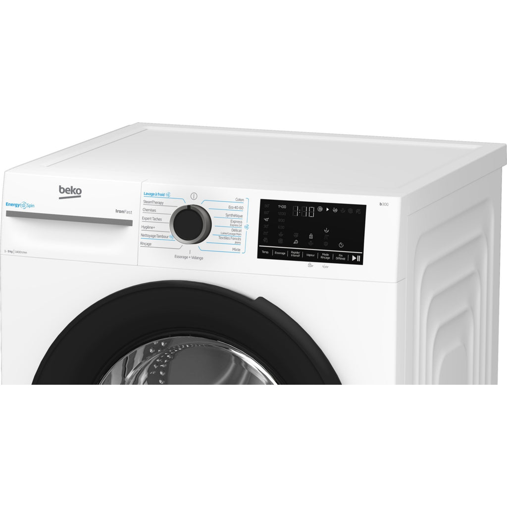 Lave linge hublot BEKO EnergySpin BM3WFU49411B