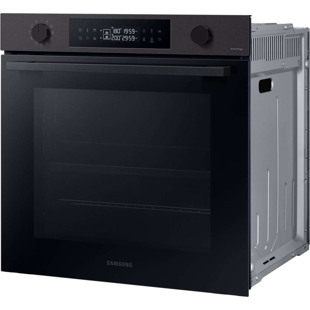 Four encastrable SAMSUNG NV7B4450VCB - Double cavité - Pyrolyse - Chaleur pulsée - Porte froide
