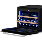 Cave à vin de service KLARSTEIN Illuminosa encastrable 19 bouteilles
