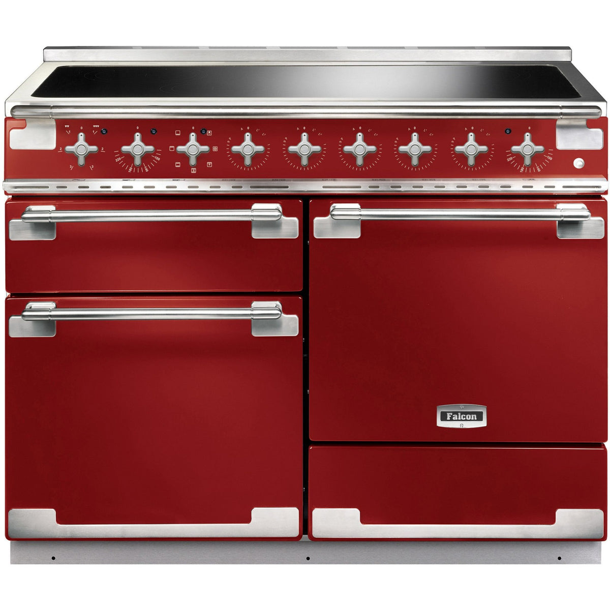 Piano de cuisson induction FALCON ELISE 110 INDUC ROUGE CERISE
