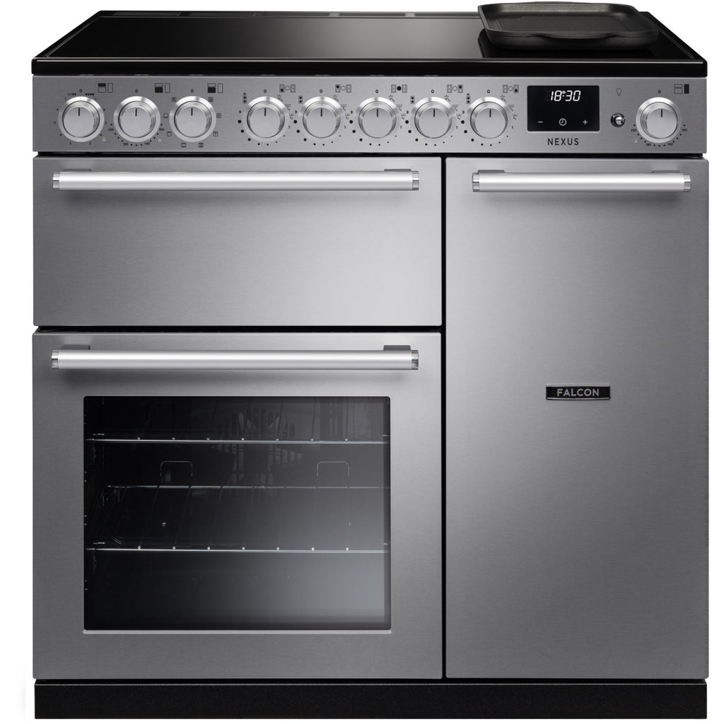 Piano de cuisson gaz FALCON NEXUS NGC TAB IND 90 CM INOX CHROME