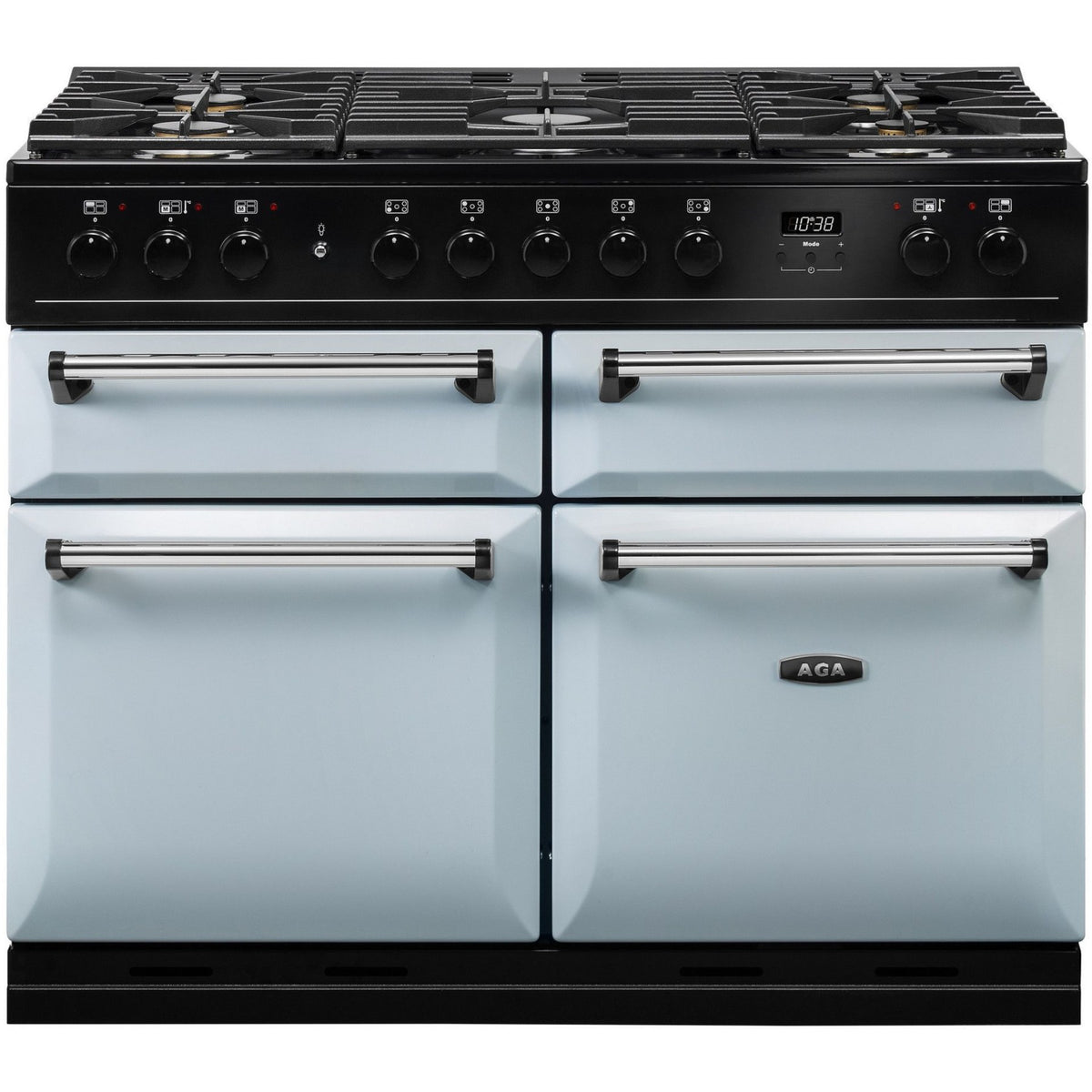 Piano de cuisson gaz AGA MASTERCHEF DELUXE 110 MIXTE GRIS PERLE