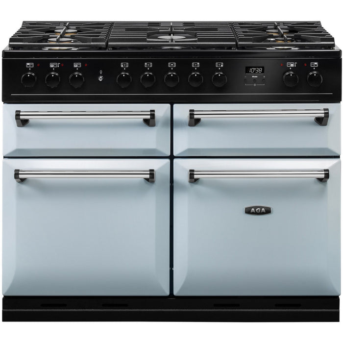 Piano de cuisson gaz AGA MASTERCHEF DELUXE 110 MIXTE GRIS PERLE