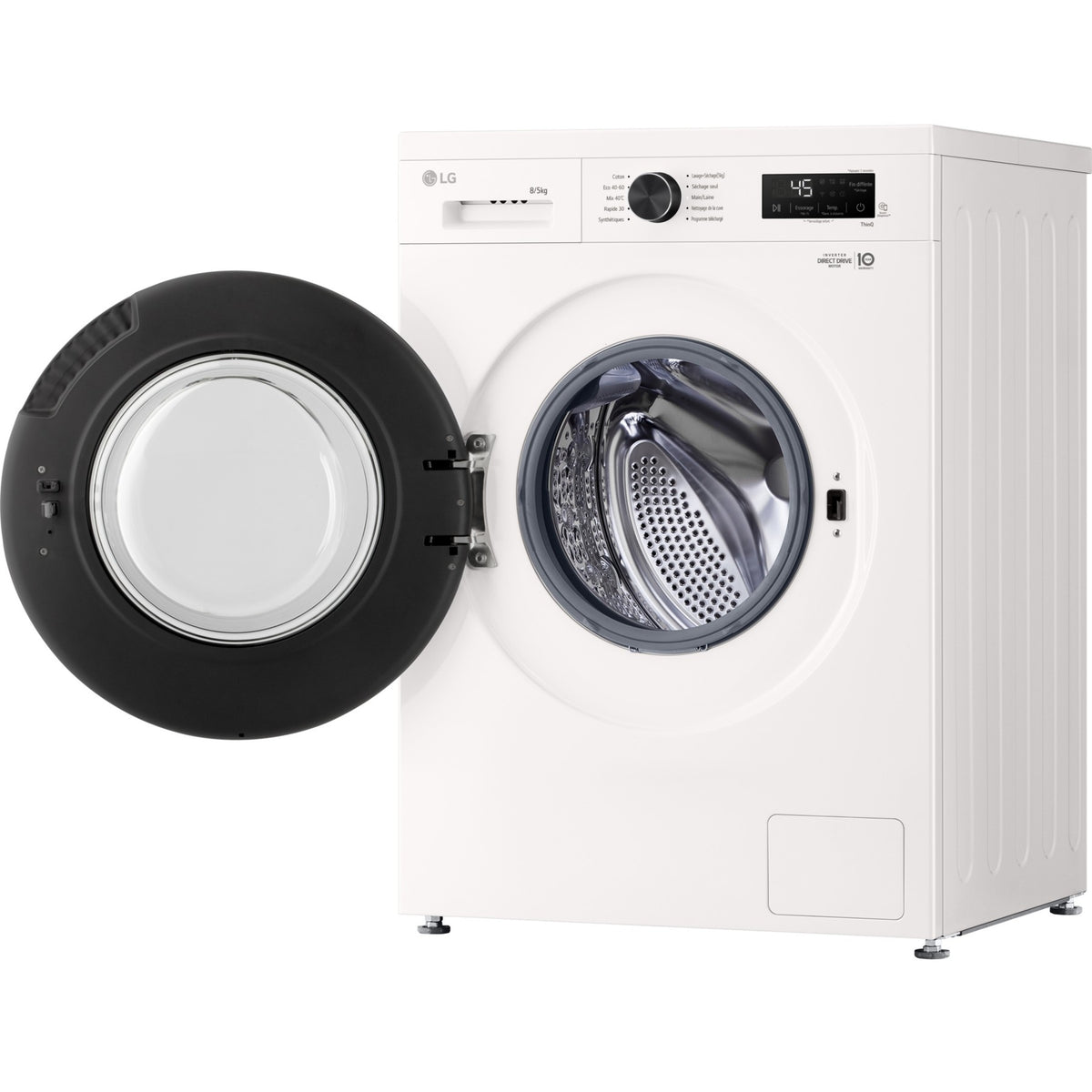 Lave linge séchant hublot LG F854B16WHS