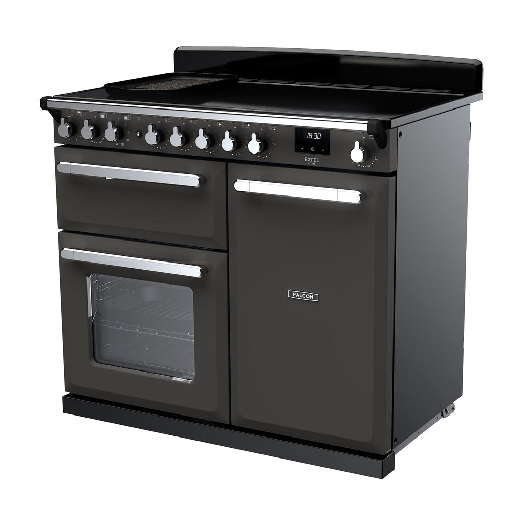 Piano de cuisson induction FALCON ESTEL DELUXE TAB IND 100 CM ARDOISE CHRO