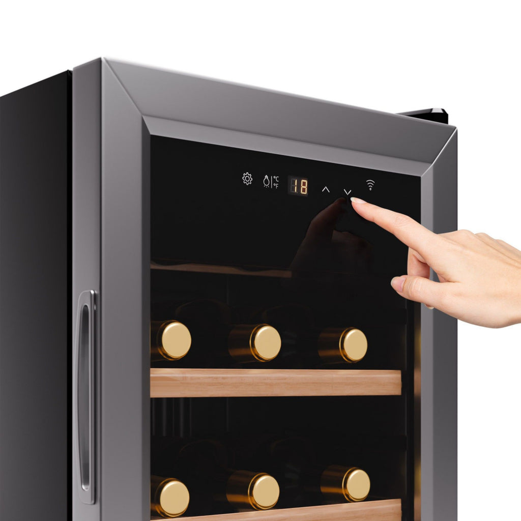 Cave à vin de service KLARSTEIN Shiraz Premium Smart 18
