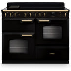 Piano de cuisson induction FALCON NGC TAB IND 110 CM NOIR LAITON ANTIQUE