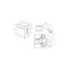 Four encastrable BEKO BBIE12300XD - Hydrolyse - Chaleur tournante