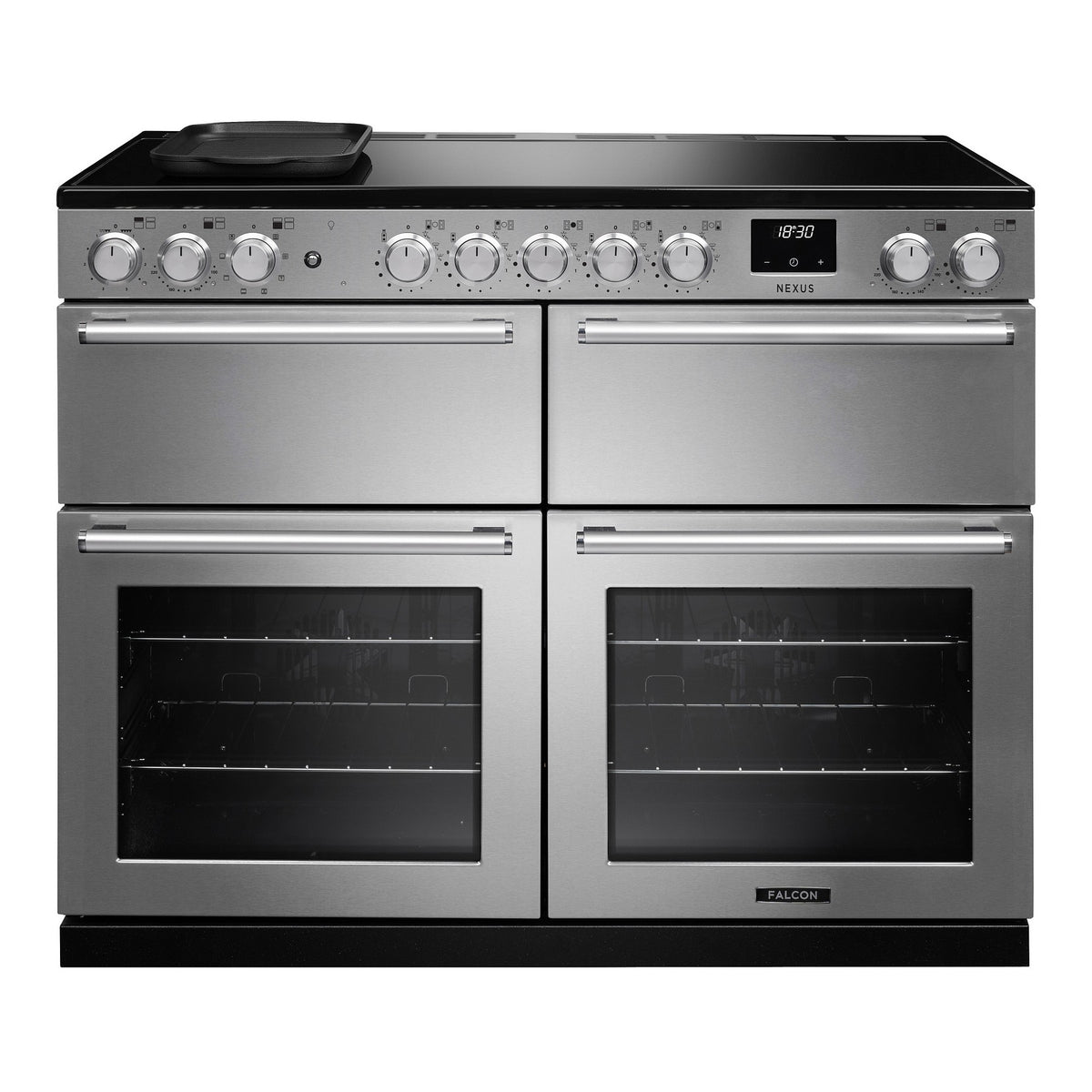 Piano de cuisson induction FALCON NEXUS NGC BC TAB IND 110 CM INOX CHROME