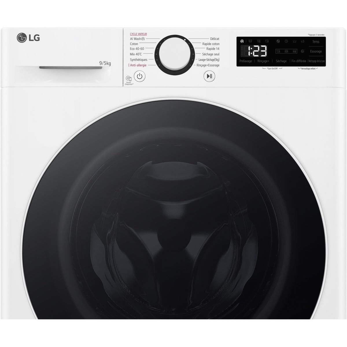 Lave linge séchant hublot LG F952SR50WRS Reconditionné