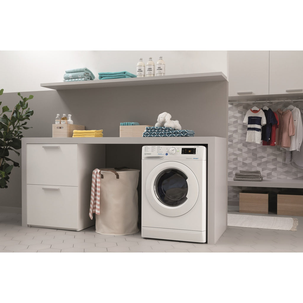 Lave linge hublot INDESIT BWEW81284XWFRN Reconditionné