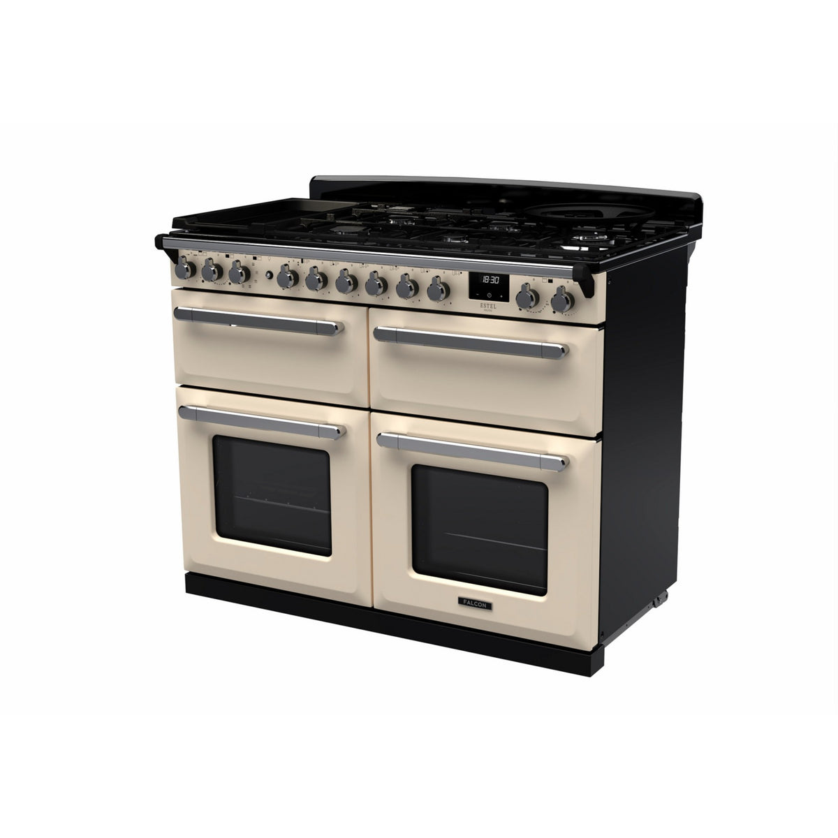 Piano de cuisson mixte FALCON ESTEL DELUXE BC TAB MIX 110 CM CREME PAS